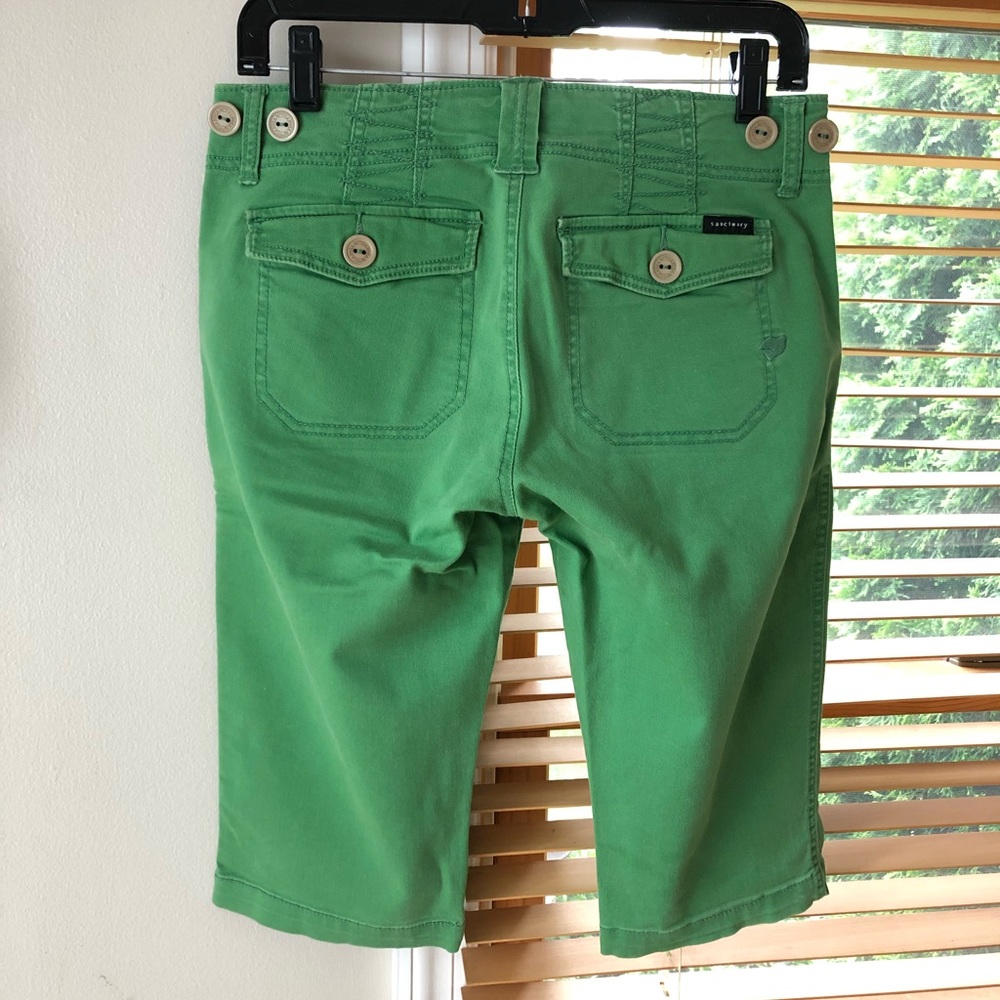 Sanctuary Green Women's Bermuda Shorts